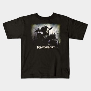 Poetry for the Poisoned Chic Kamelots T-Shirts, Dark Prog Metal Stories Woven into Fabric Kids T-Shirt